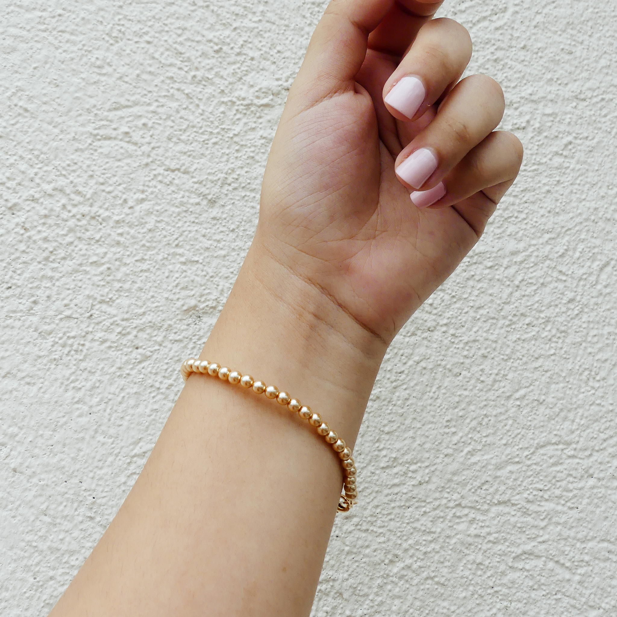 PULSERA PERLITAS 4M