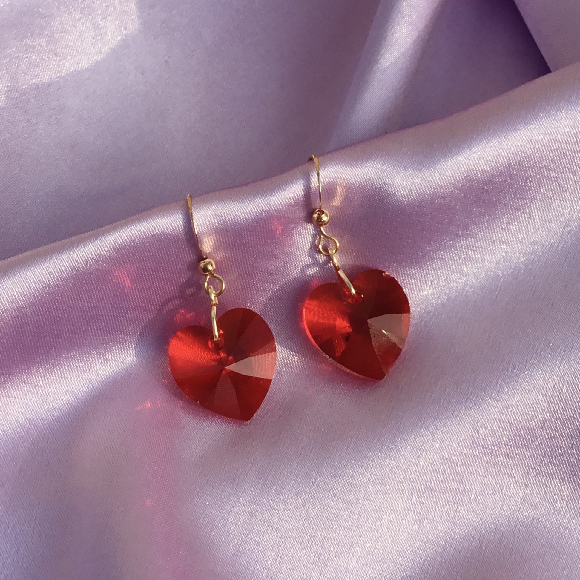 ARETES DIJE CORAZÓN