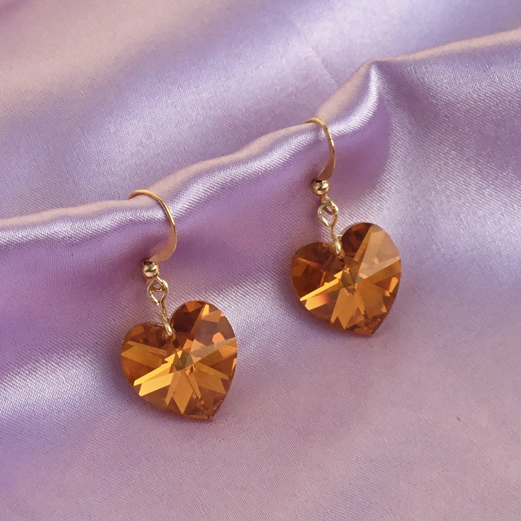 ARETES DIJE CORAZÓN
