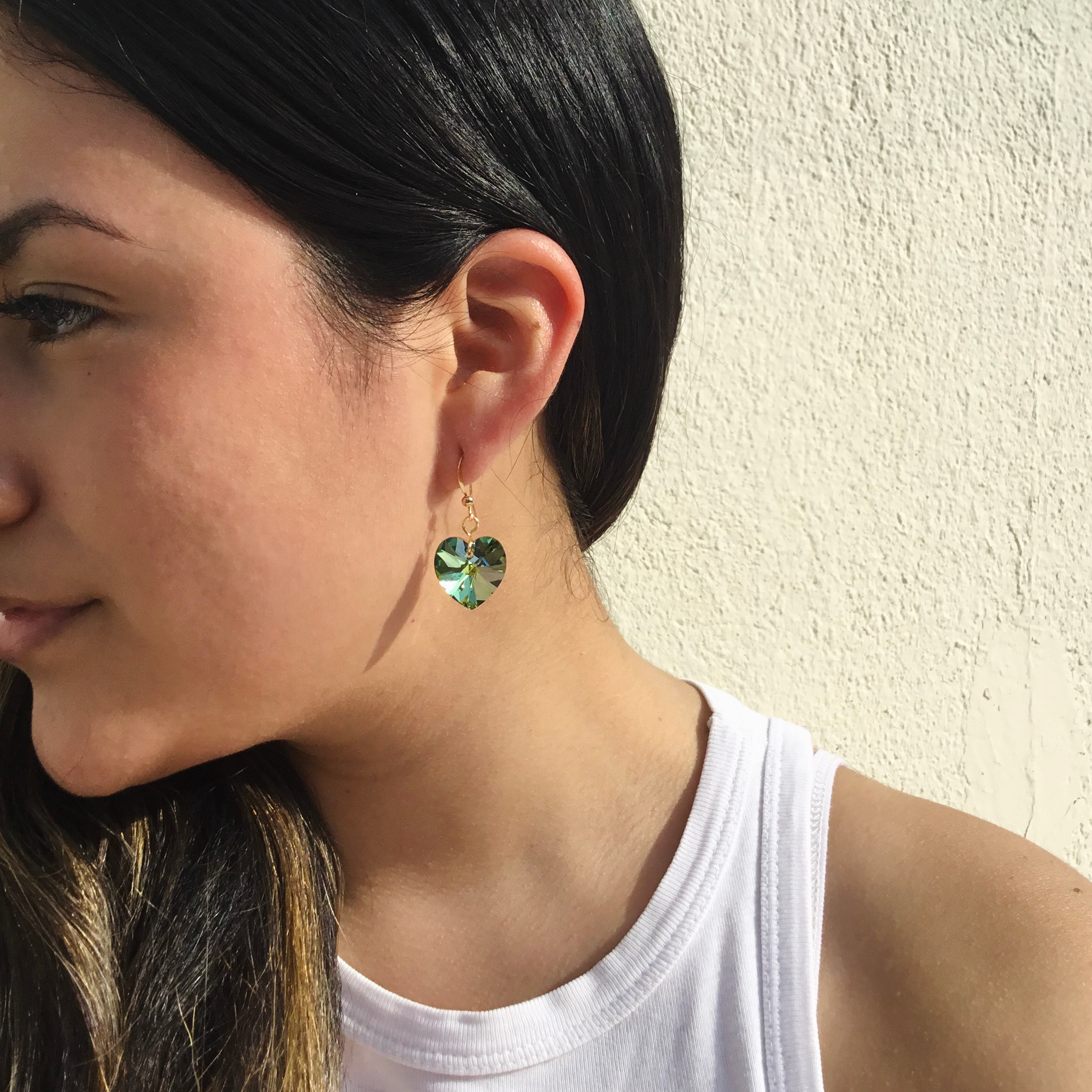ARETES DIJE CORAZÓN