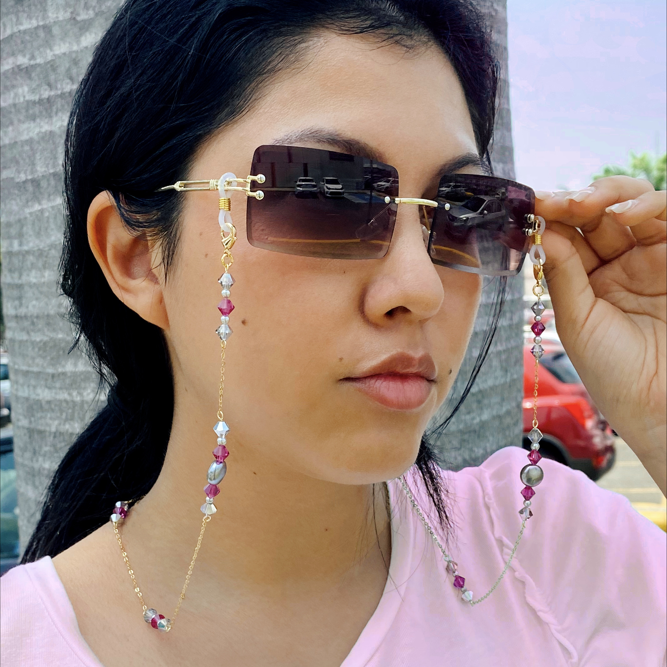 PORTA MASCARILLA/GAFAS DE ROCAILLES