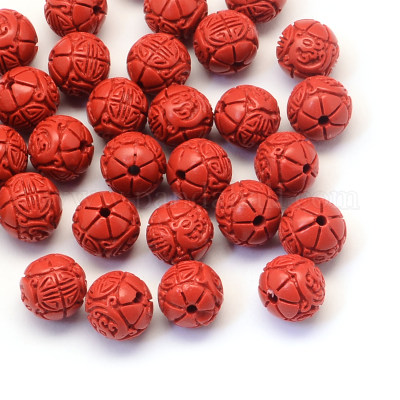 CINABRIO BOLA 6-7x6mm