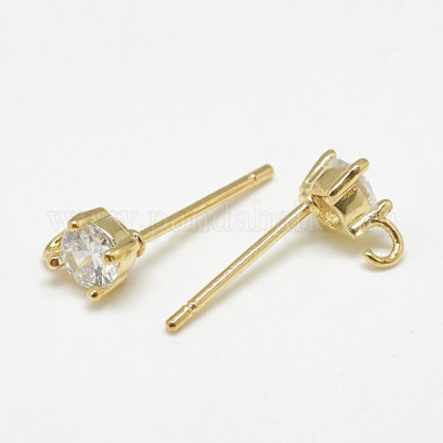 TOPOS ZIRCONIA ORO 18K 10x6M