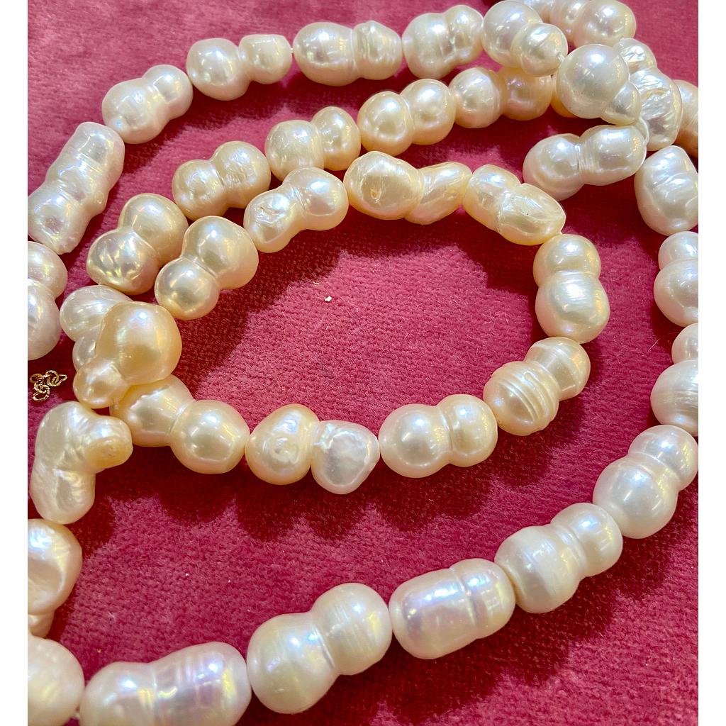 PERLA NAT DOBLE BLANCA