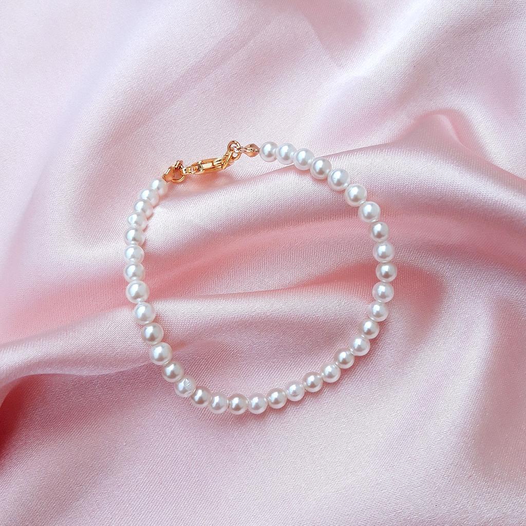 PULSERA PERLITAS 4M