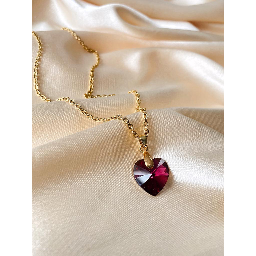 COLLAR CORAZON 14M