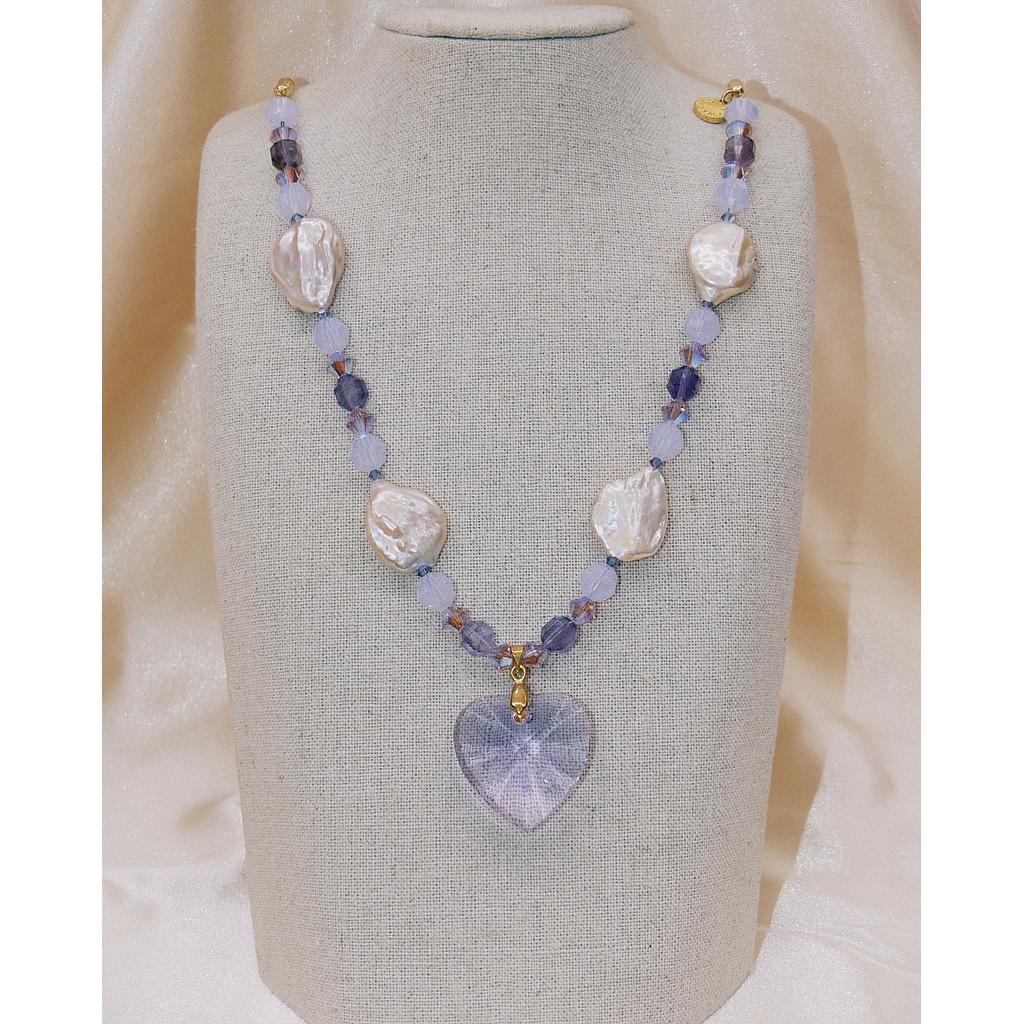Collar rock my cristal