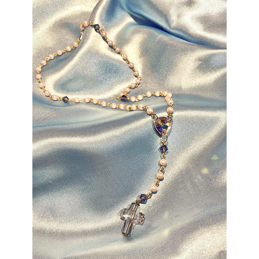 Rosario perla swarovski