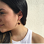 ARETES DIJE CORAZÓN