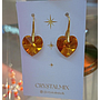 ARETES DIJE CORAZÓN
